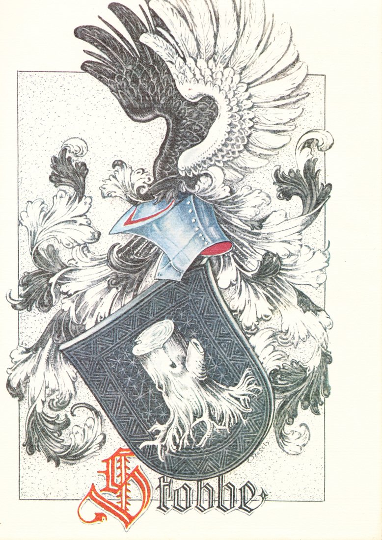 Das Original-Wappen derer zu Stobbe